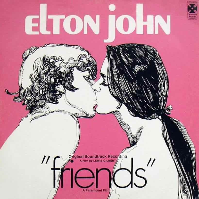 Elton John 'Friends' artwork - Courtesy: UMG