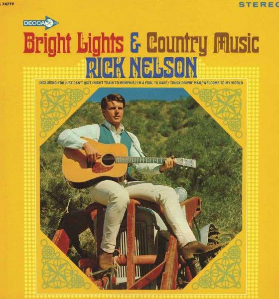 Rick Nelson 'Bright Lights & Country Music' artwork - Courtesy: UMG