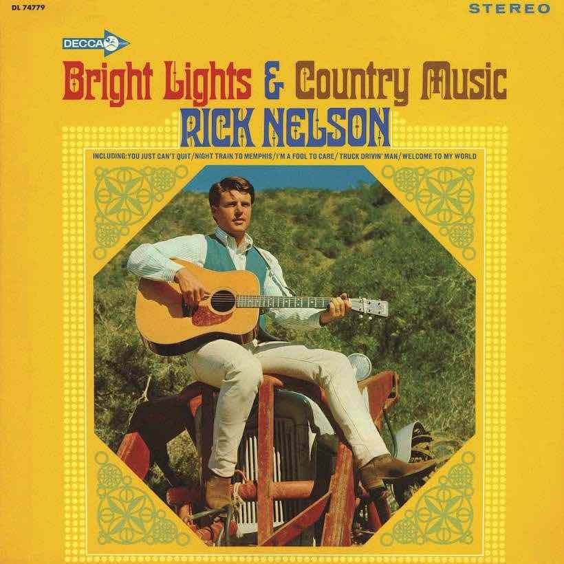 Rick Nelson 'Bright Lights & Country Music' artwork - Courtesy: UMG