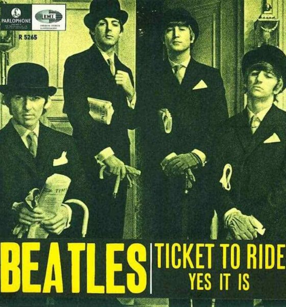 The Beatles 'Ticket To Ride' artwork - Courtesy: UMG