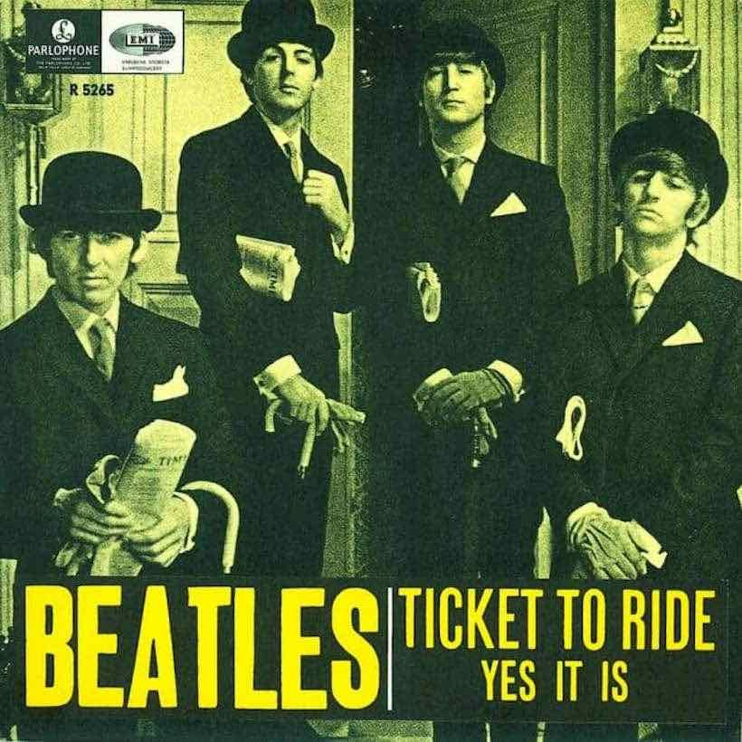 The Beatles 'Ticket To Ride' artwork - Courtesy: UMG