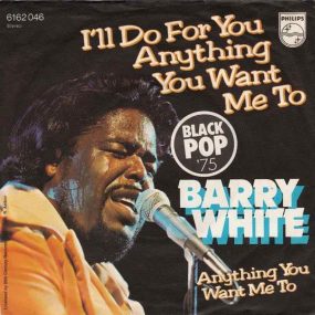 Barry White 'I’ll Do For You Anything You Want Me To' artwork - Courtesy: UMG