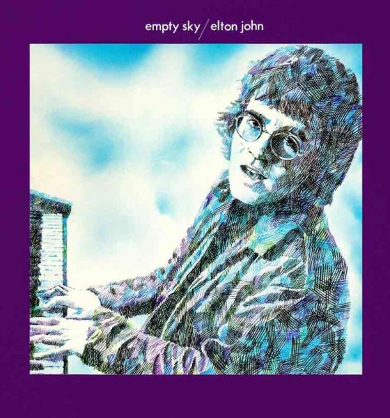 Elton John 'Empty Sky' artwork - Courtesy: UMG