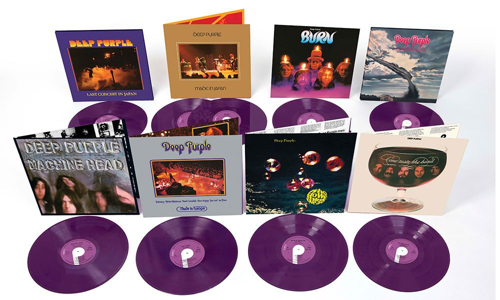 Deep Purple 180g purple vinyl
