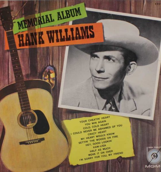'Hank Williams Memorial Album' artwork - Courtesy: UMG