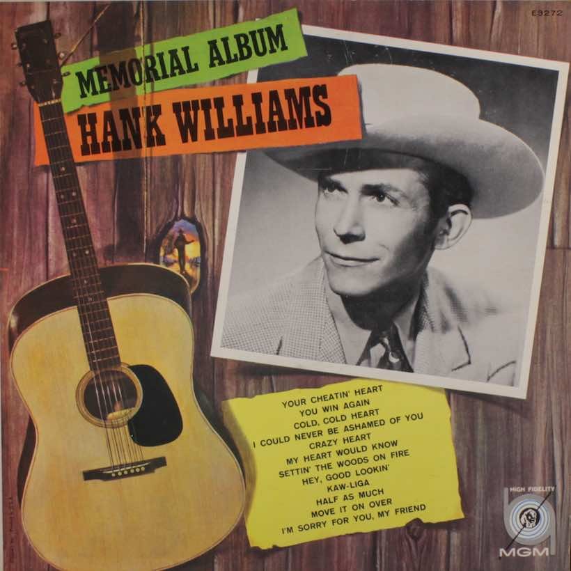 'Hank Williams Memorial Album' artwork - Courtesy: UMG