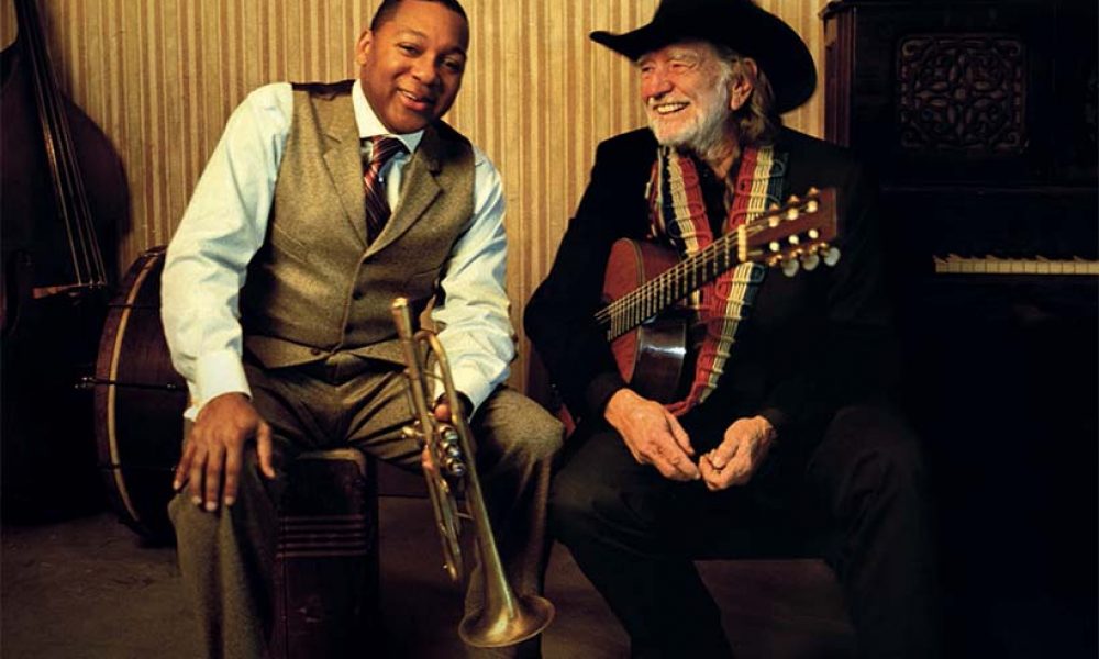 Willie Nelson and Wynton Marsalis Two Men With The Blues Album Cover web optimised 820