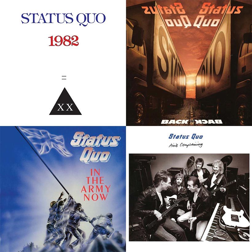 Status Quo 1980s albums montage