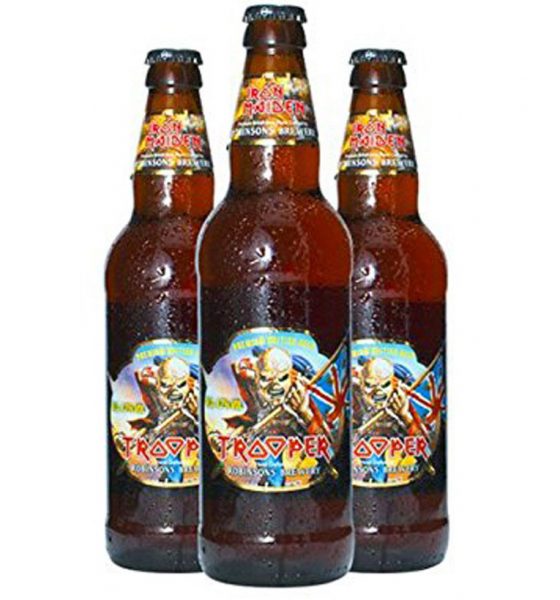 Iron Maiden Trooper Beer Virgin Trains