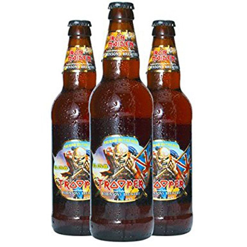 Iron Maiden Trooper Beer Virgin Trains