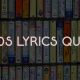 80s Lyrics Quiz
