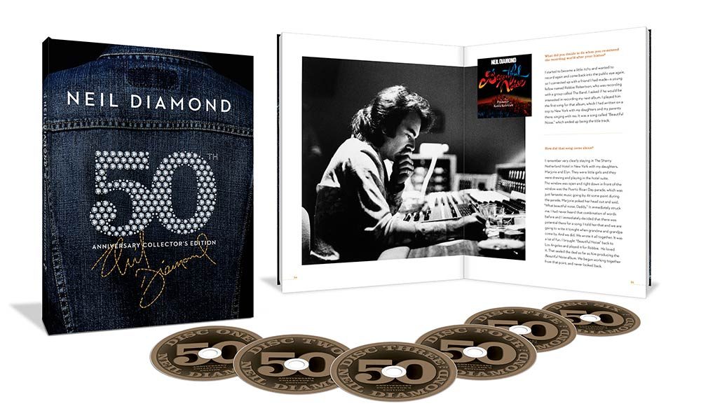 Neil Diamond 50th Anniversary packshot