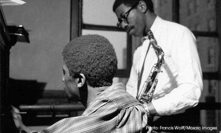 Andrew Hill (left) Joe Henderson (right) web optimised 740 CREDIT Francis Wolff-Mosaic Images