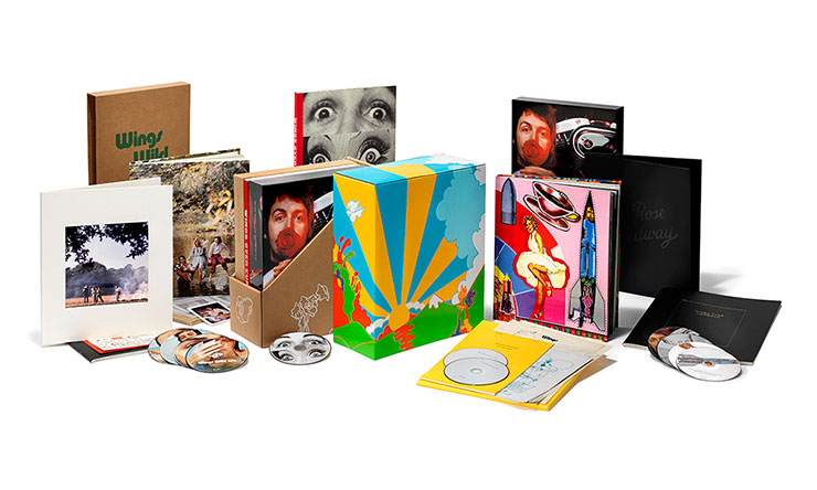 Wild Life & Red Rose Speedway deluxe reissue packshots