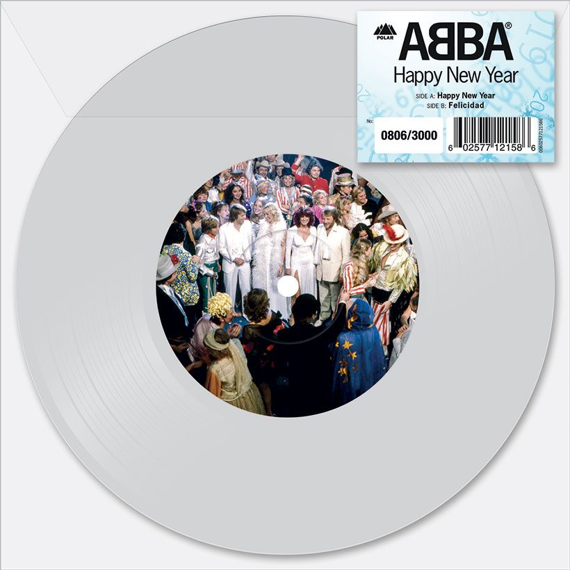 ABBA Happy New Year 7 inch packshot