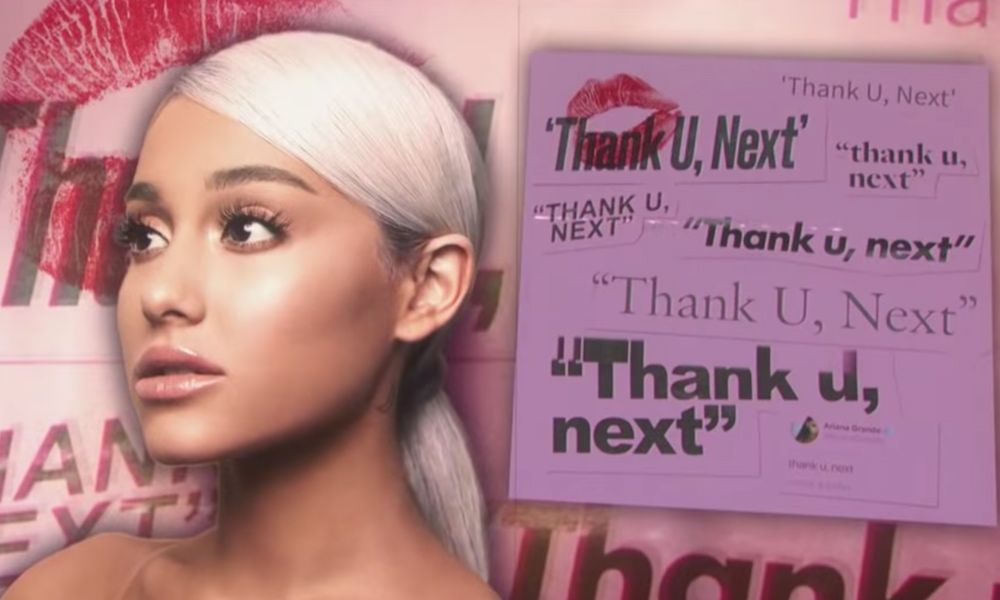 Ariana Grande Scores First No 1 Hit With Thank U Next