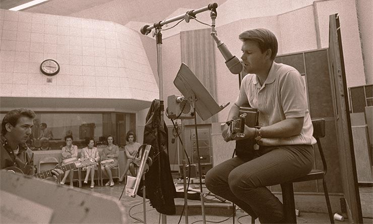 Glen Campbell studio