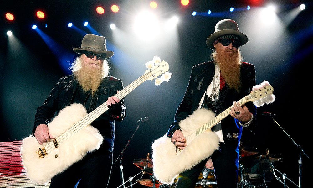 ZZ Top photo by Frazer Harrison and Getty Images for Stagecoach