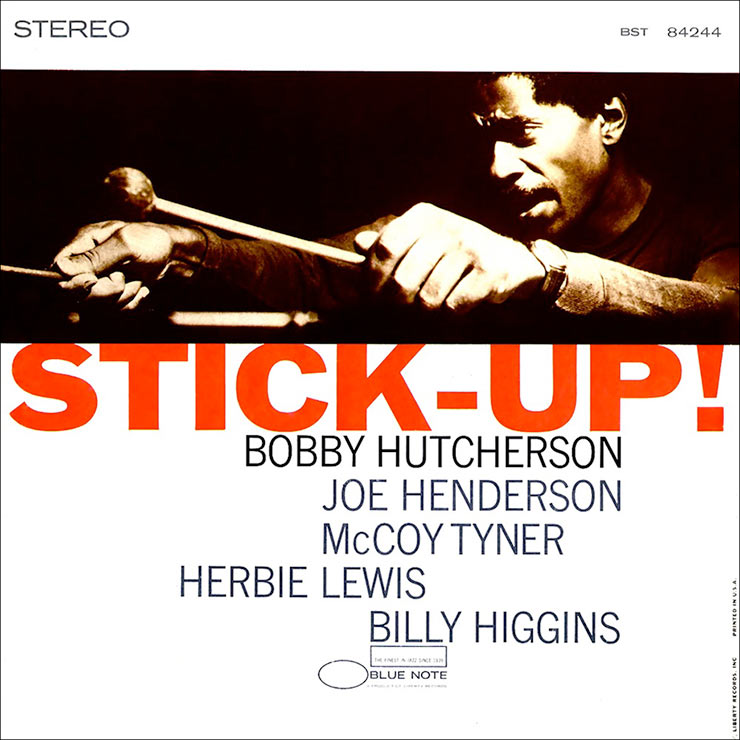 Bobby Hutcherson Stick Up album cover web optimised 740