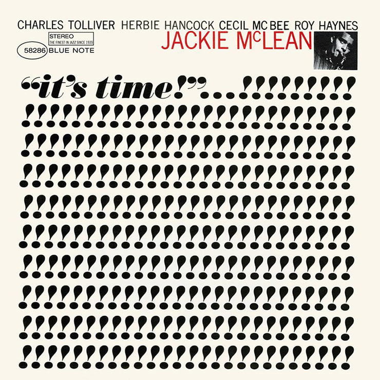 Jackie McLean It's Time album cover web optimised 740