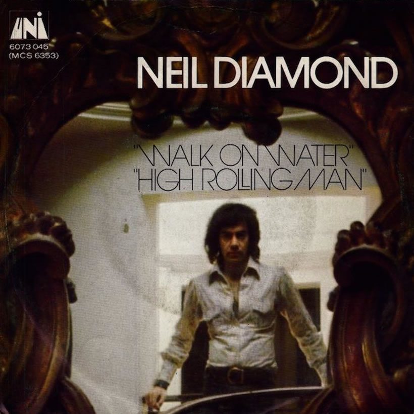 Neil Diamond 'Walk On Water' artwork - Courtesy: UMG