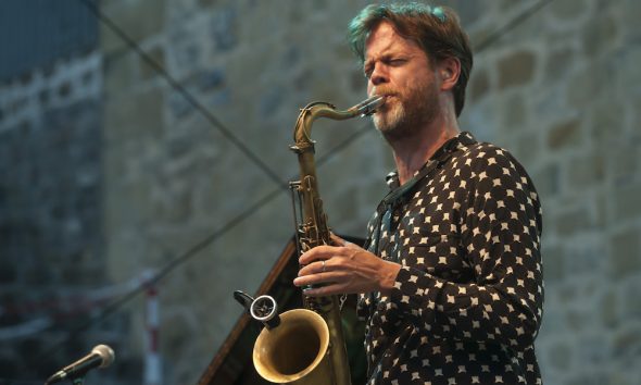 Donny McCaslin at the Heineken Jazzaldia Festival on July 23, 2017 in San Sebastian, Spain. Photo: Gari Garaialde/Redferns