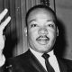 Dr Martin Luther King, Jr, half length portrait World Telegram & Sun photo by Dick DeMarsico