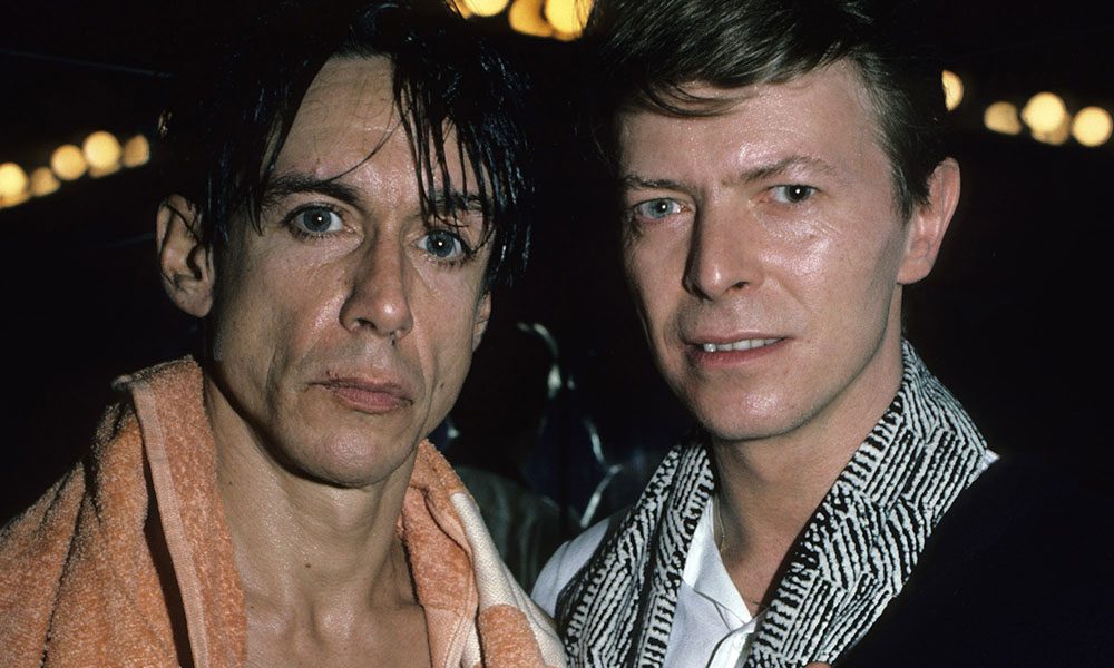Iggy Pop and David Bowie