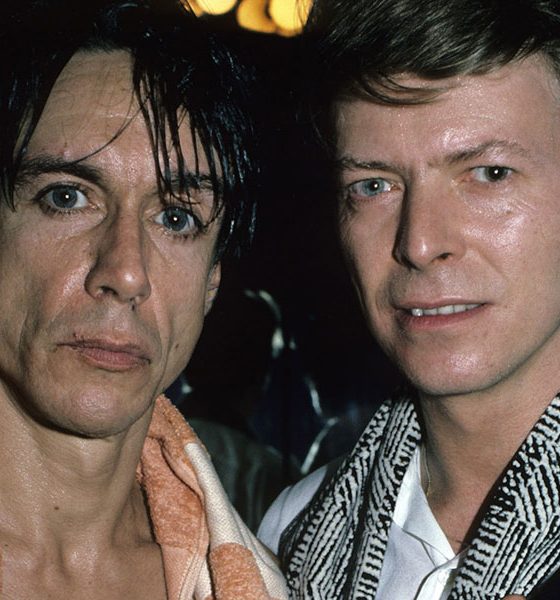 Iggy Pop and David Bowie