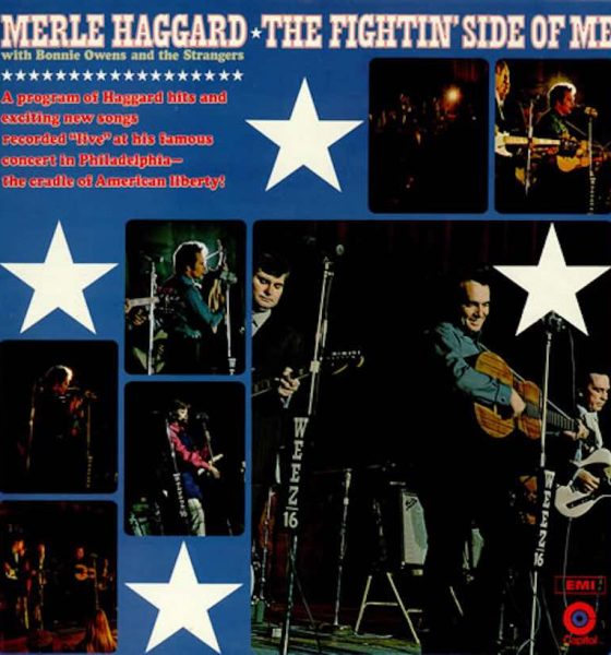 Merle Haggard 'The Fightin' Side Of Me' artwork - Courtesy: UMG