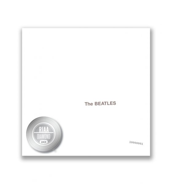 The Beatles White Album RIAA Diamond