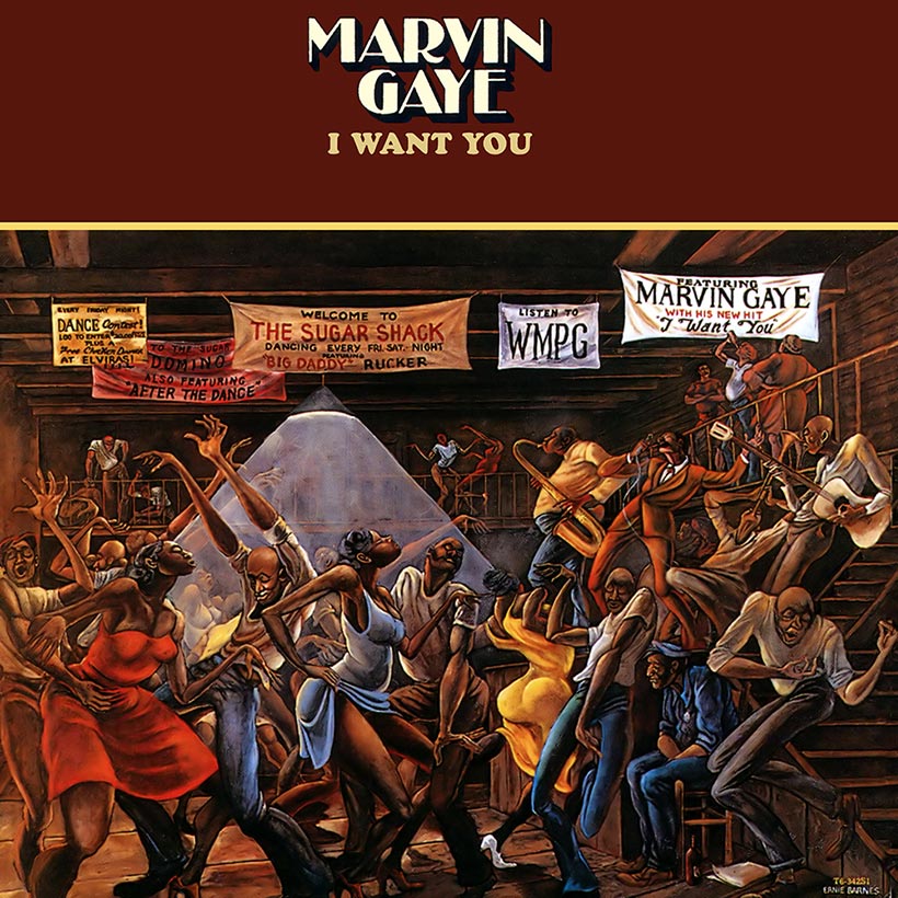 Marvin Gaye I Want You LP Cover Fridge Magnet Magnet Kühlschrank 