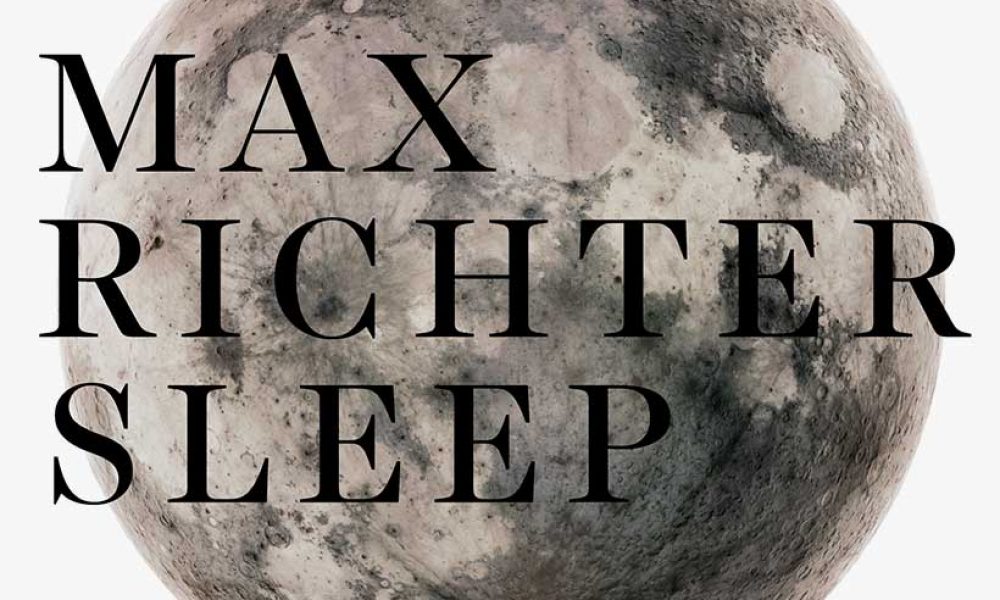 Max Richter Sleep album cover brightness