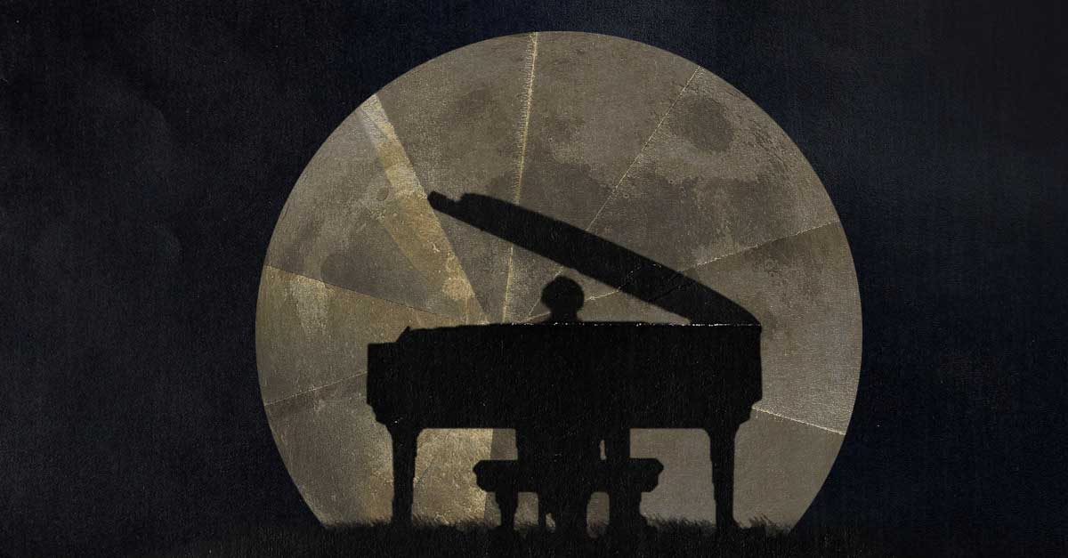 Betxoven - Lynnaya Sonata. Иллюстрации к "лунной сонате" л.Бетховена.. Иллюстрация к лунной сонате Бетховена.