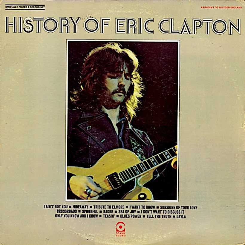 'History of Eric Clapton' artwork - Courtesy: UMG