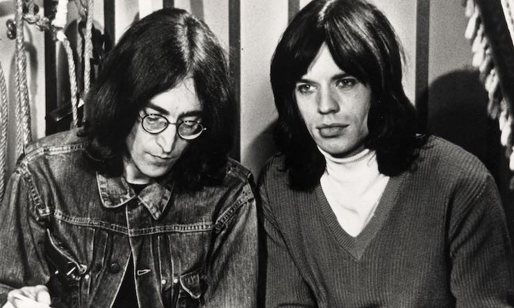 John Lennon Mick Jagger Rock & Roll Circus Michael Randolf