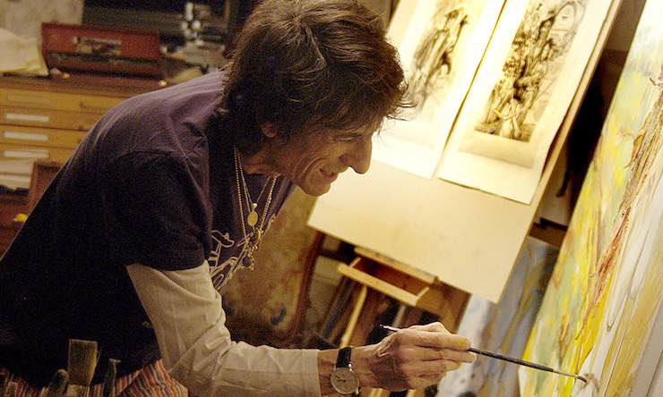 Ronnie Wood studio