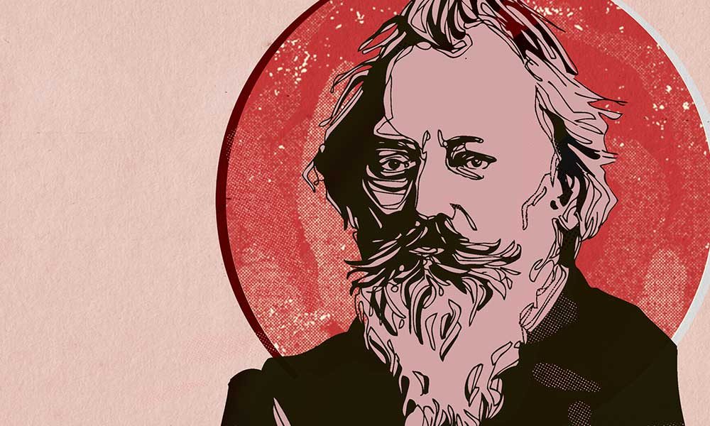 Best Brahms Works - Brahms composer image