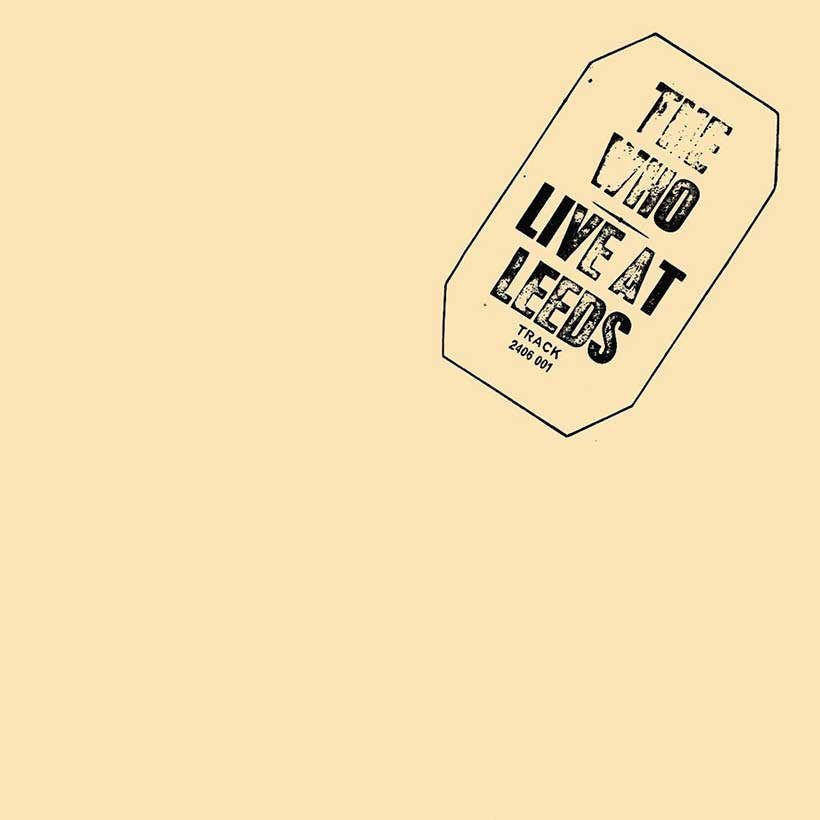 The Who 'Live At Leeds' artwork - Courtesy: UMG