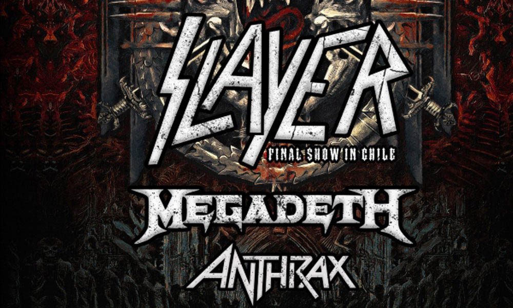 Slaayer Megadeth Anthrax Santiago