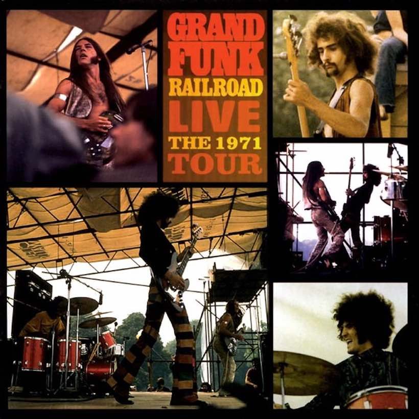 Grand Funk 'Live: The 1971 Tour' artwork - Courtesy: UMG