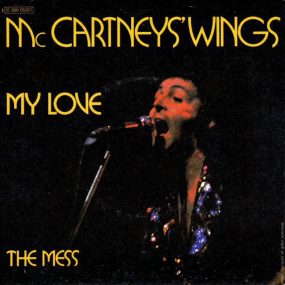 Paul McCartney and Wings 'My Love' artwork - Courtesy: UMG