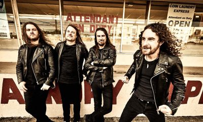 Airbourne 2019 press shot CREDIT Travis Shinn