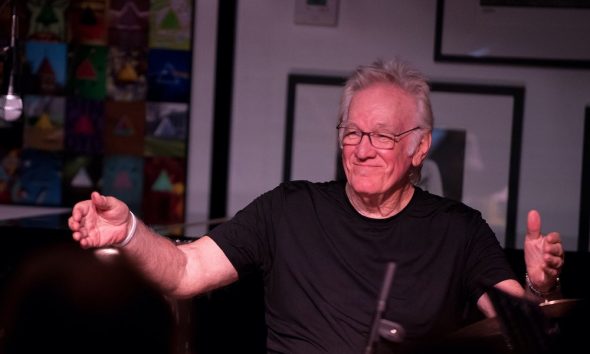 Denny Seiwell performs at the ‘Just Jazz’ Live Concert Series at Mr Musichead Gallery on August 15, 2018 in Los Angeles. Photo: Brandon Williams/Getty Images