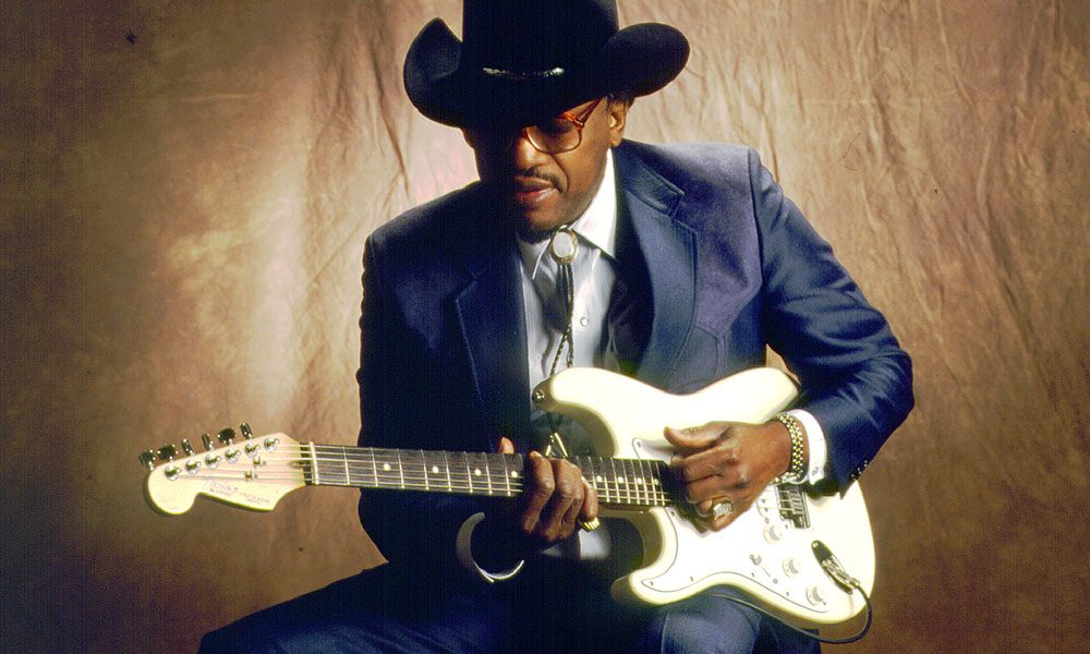 Otis Rush, singer of 'I Can't Quit You Baby,' playing guitar