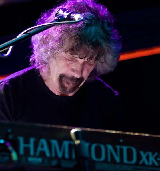Rod Argent of the Zombies plays a Hammond organ in concert in 2007. Photo: Yani Yordanova/Redferns