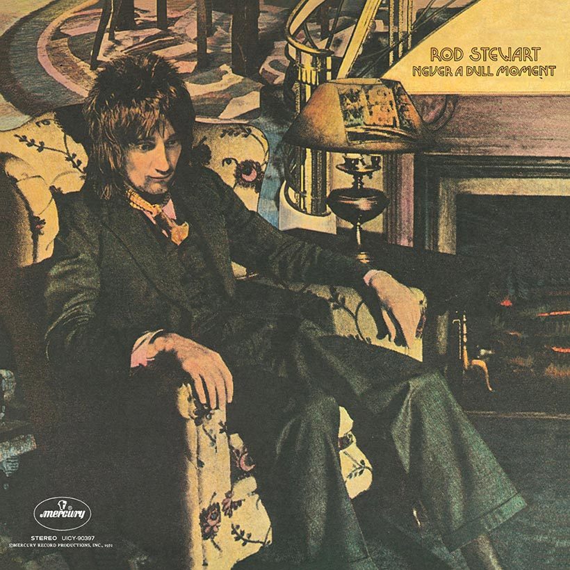 Rod Stewart 'Never A Dull Moment' artwork - Courtesy: UMG