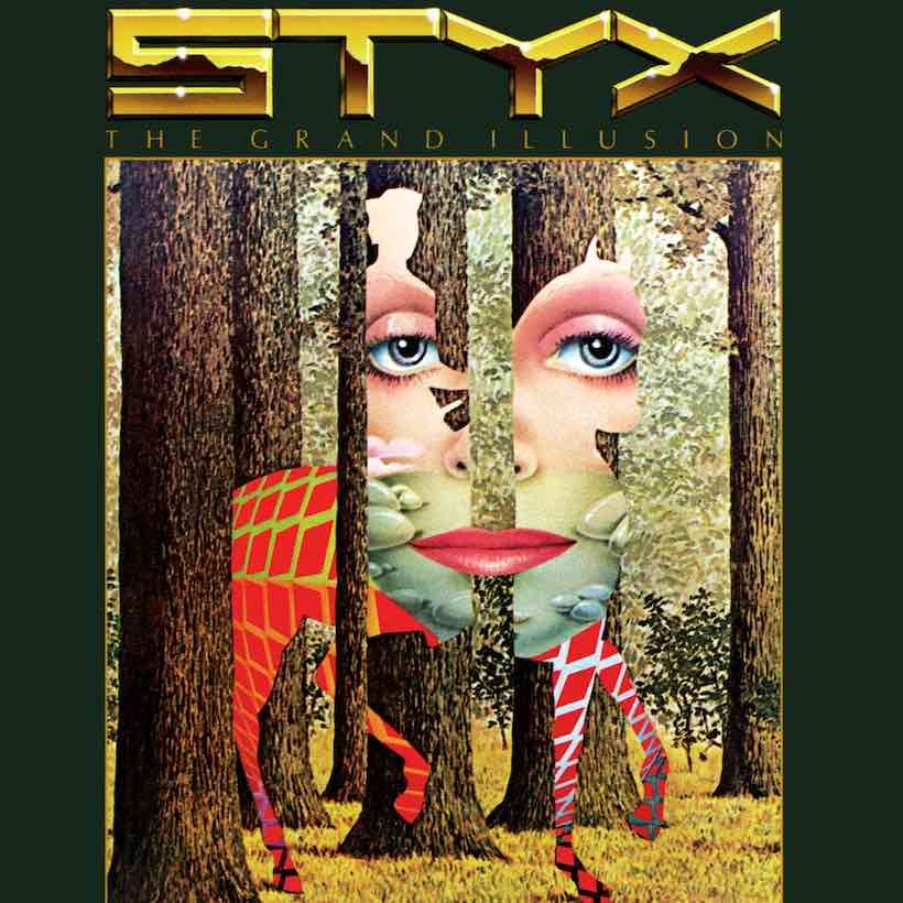 Styx 'The Grand Illusion' artwork - Courtesy: UMG