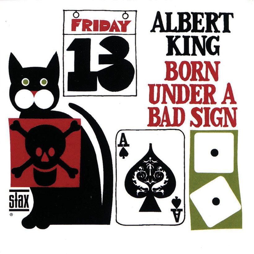 Albert King Born Under A Bad Sign album cover 820