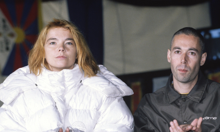Bjork-and-Adam-Yauch---Tibetan-Freedom-Concert--GettyImages-531369076